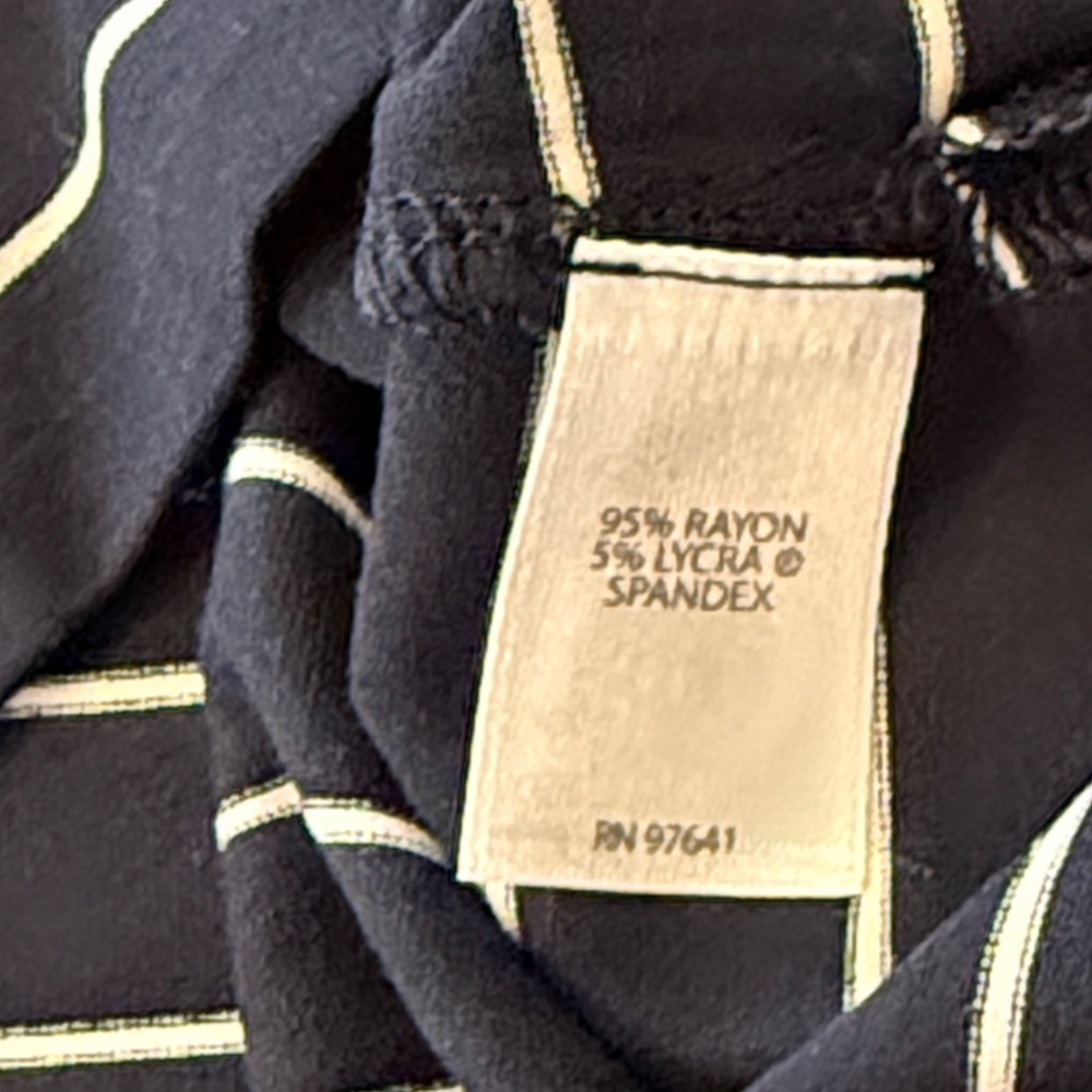NWT 🌸 J Jill Wearever Striped Sleeveless Tank Top Size Large - Picture 6 of 6